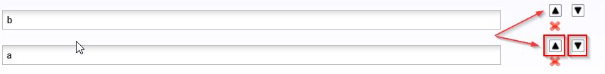 Sort answer option