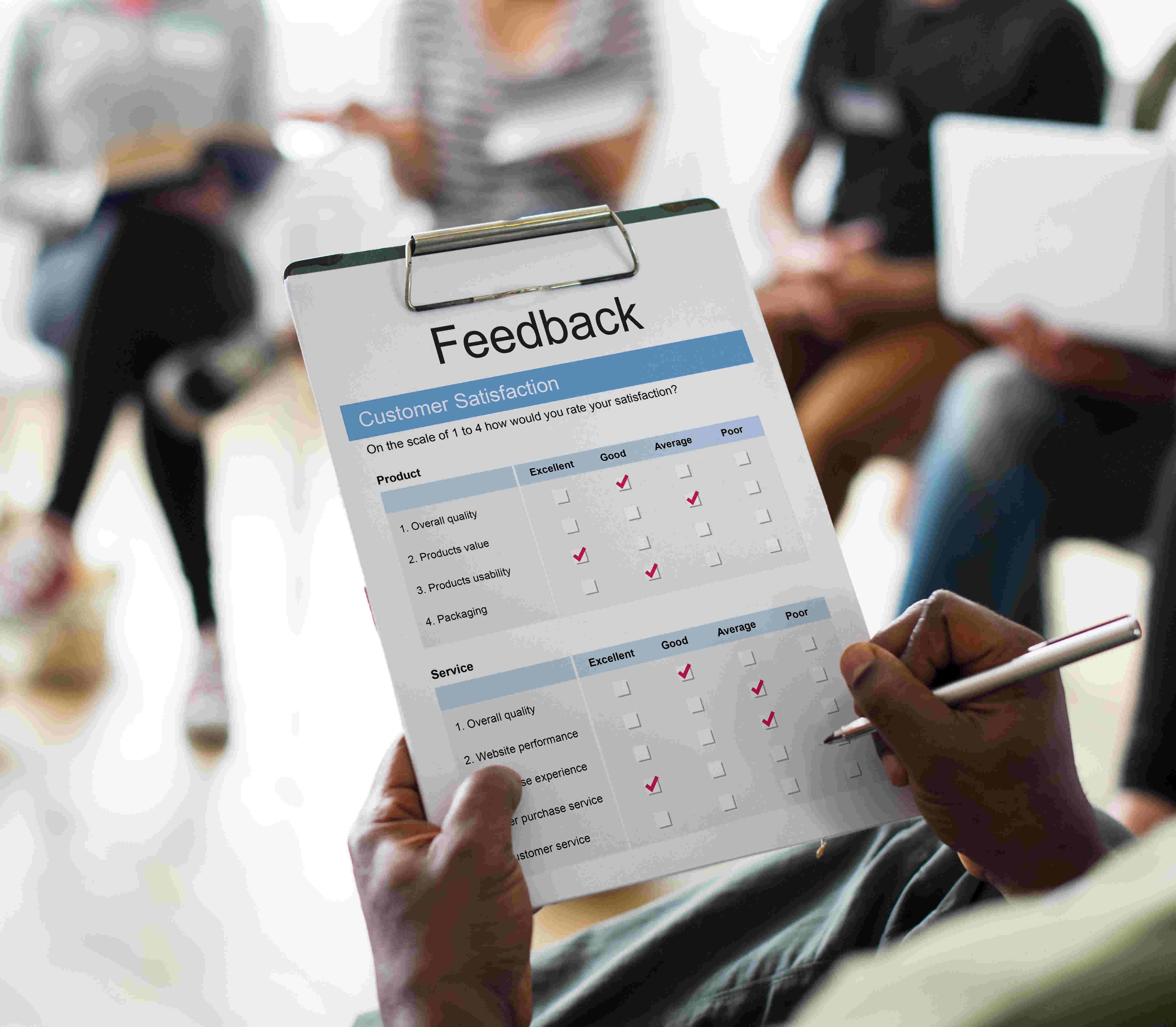 Offline surveys
