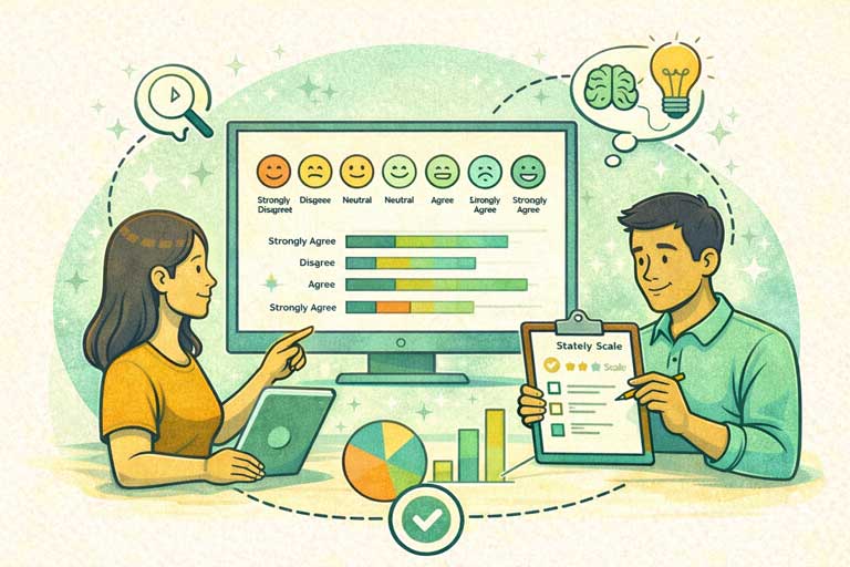 Domina la interpretación precisa de las respuestas en la escala Likert